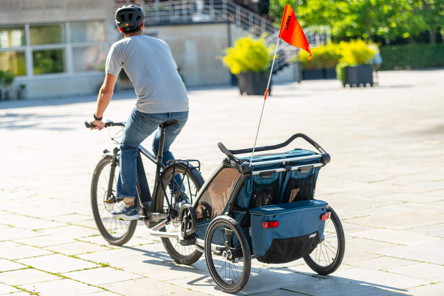 Thule cross clearance bike trailer