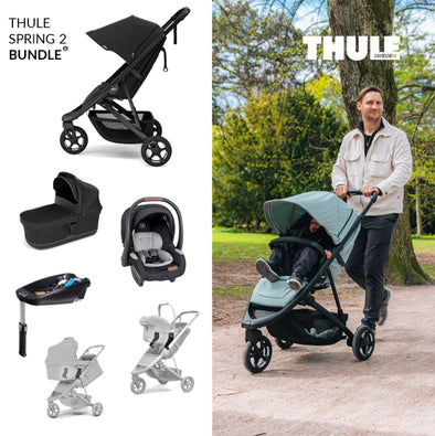 thule spring stroller newborn Thule Spring 2 Bundle