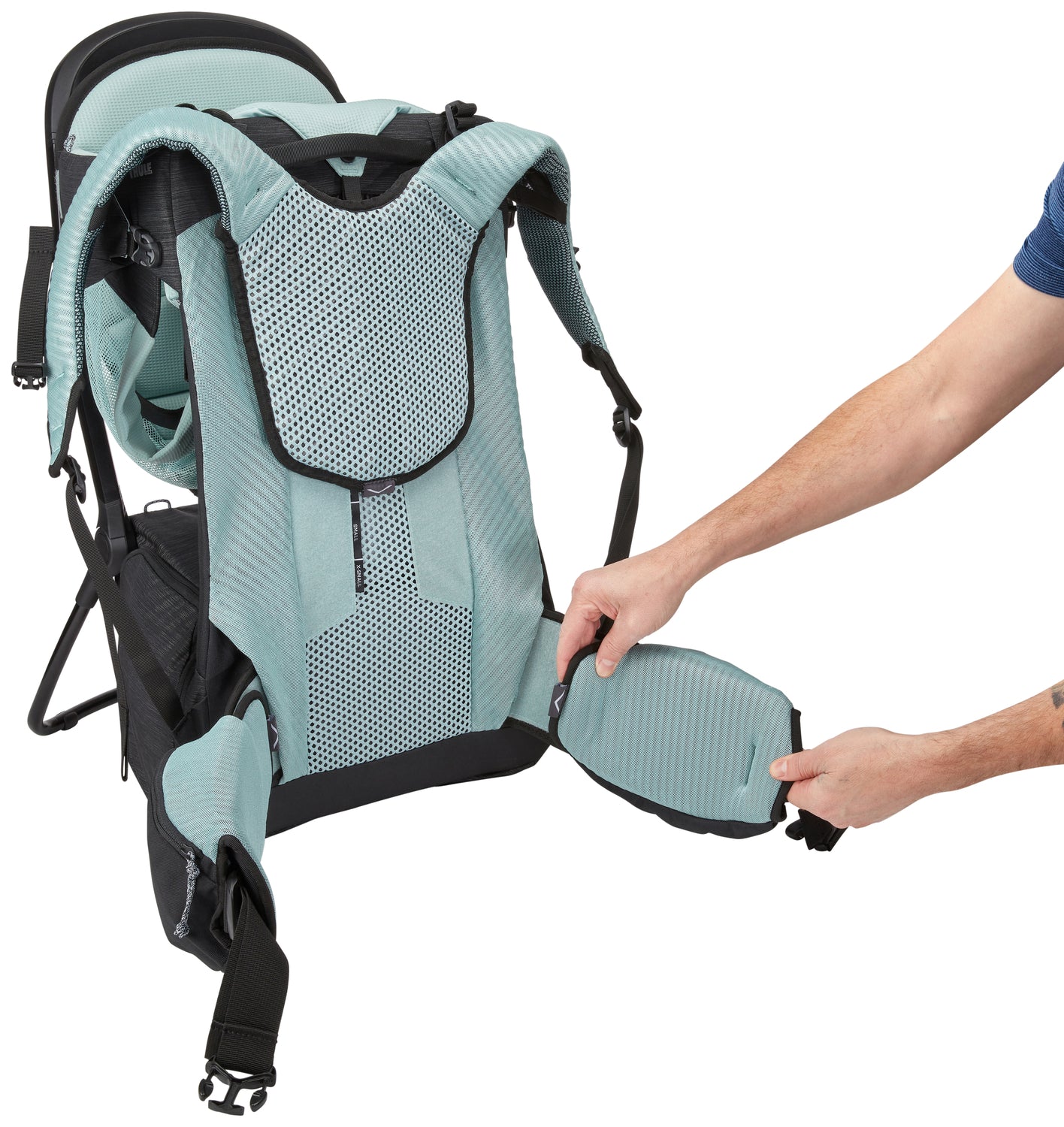 Thule Sapling Child Carrier Black f ray