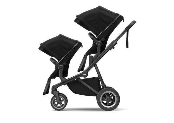 Thule Sleek Sibling Seat | Black on Black