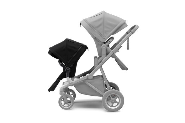 Thule Sleek Sibling Seat | Black on Black