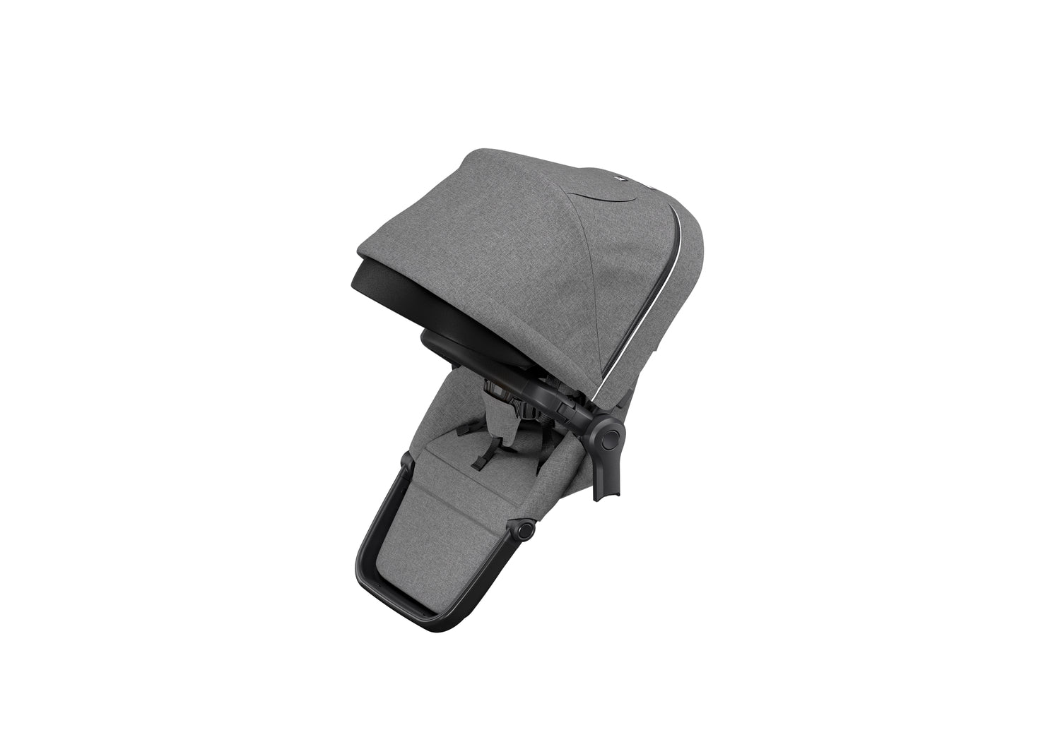 Thule Sleek Sibling Seat Grey Melange on Black f ray